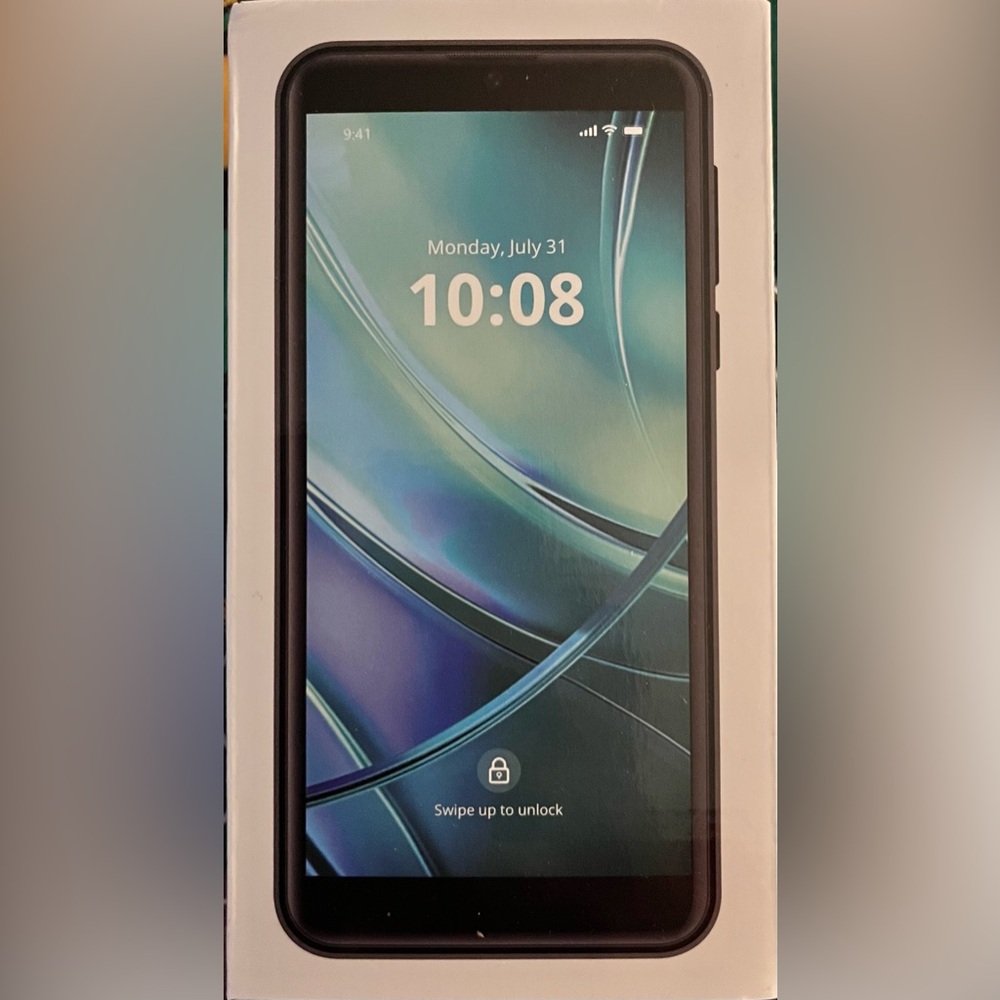 Black Smartphone with Case